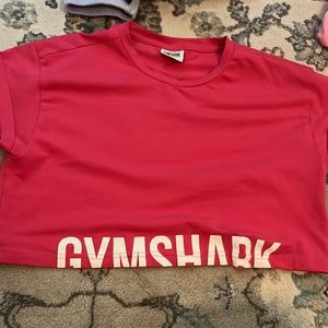 hot pink work out crop